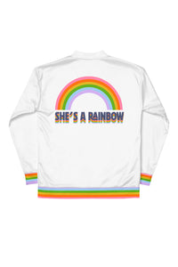 She's A Rainbow 🌈 Track Star Jacket