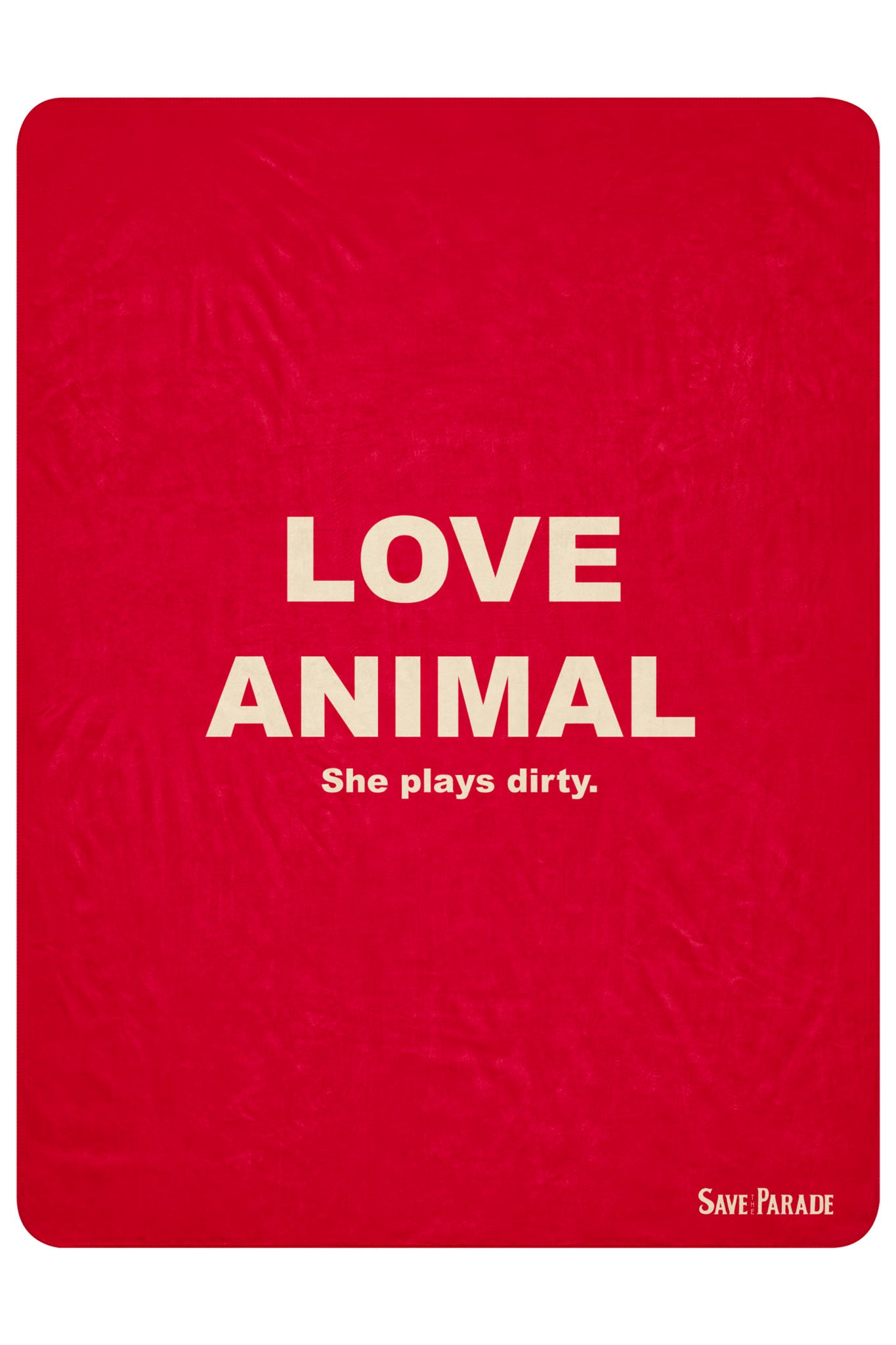 Love Animal ♡ Sherpa Throw