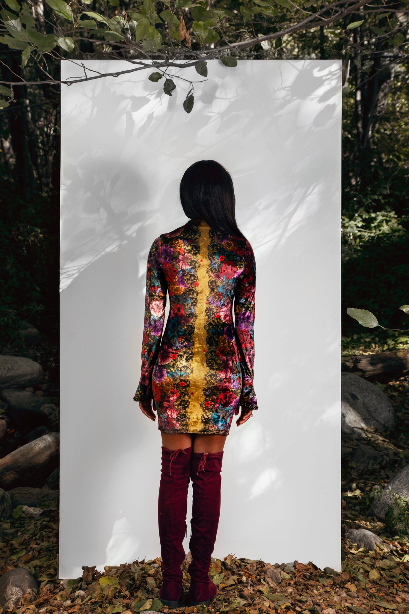 Fantasy Creature Bell Sleeve Mini