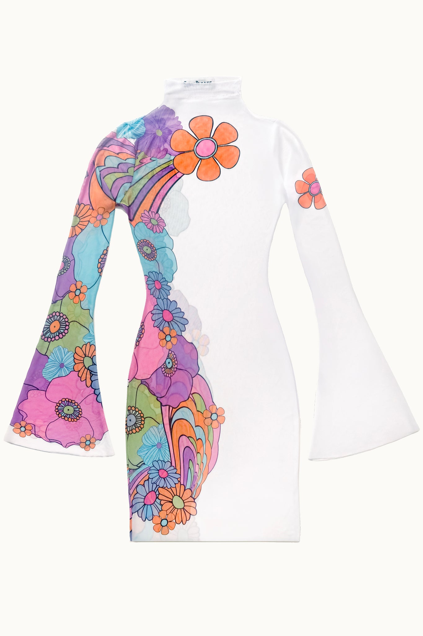 The Frankie Floral Mesh Mini