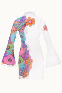 The Frankie Floral Mesh Mini