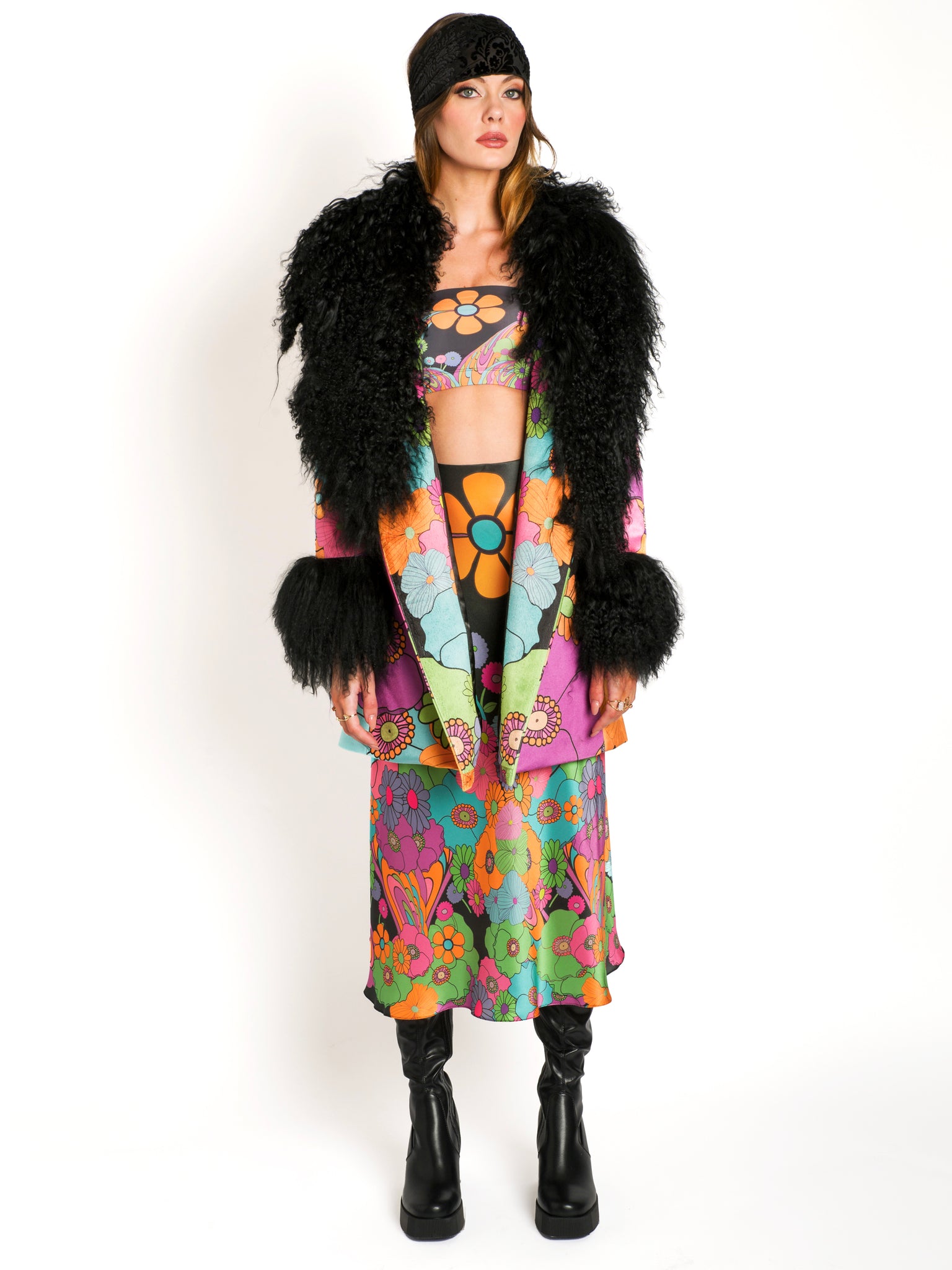 The Zappa Midi Skirt