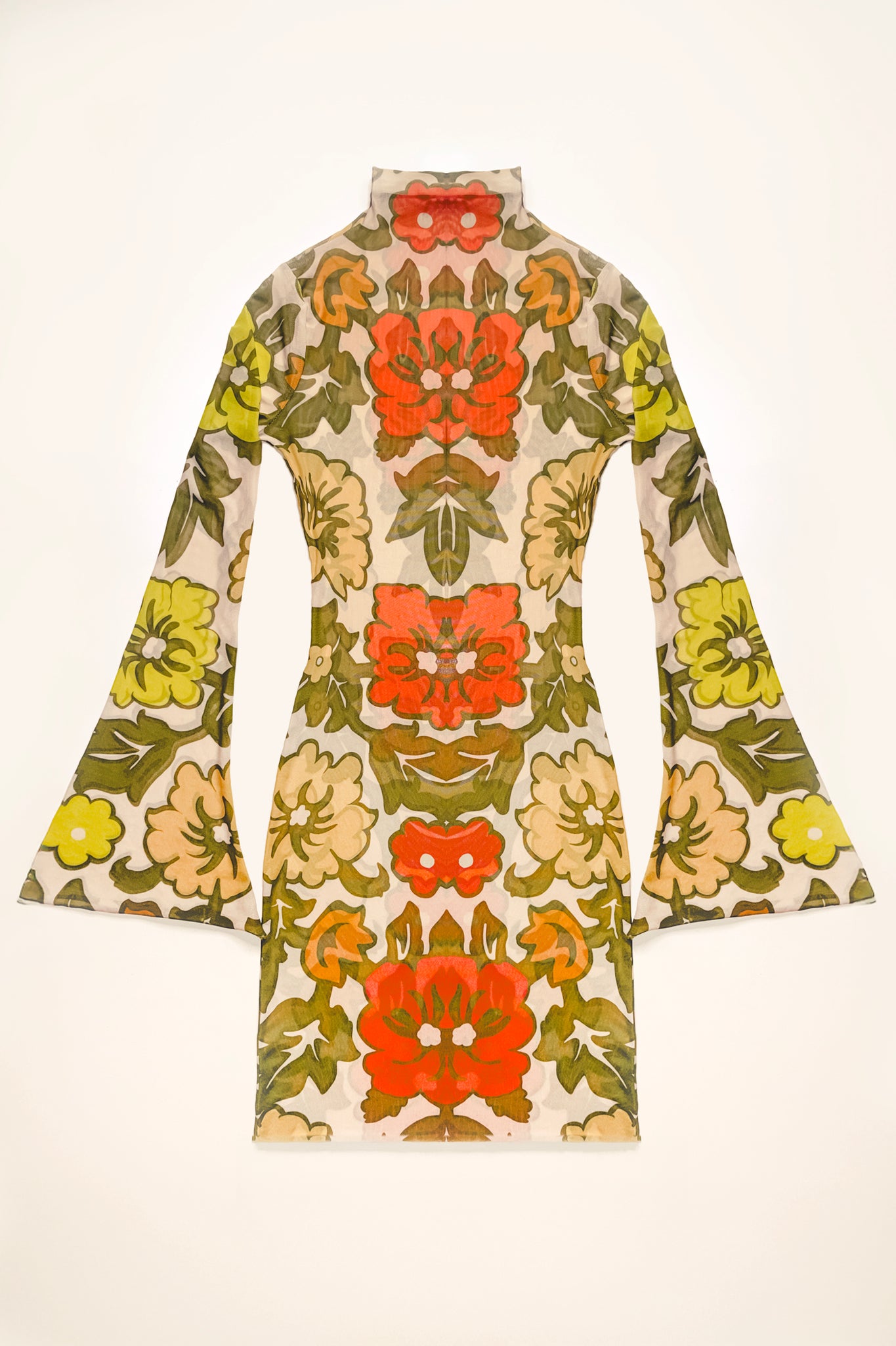 The Michelle Floral Mesh Mini