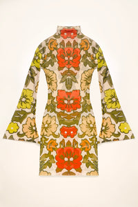 The Michelle Floral Mesh Mini