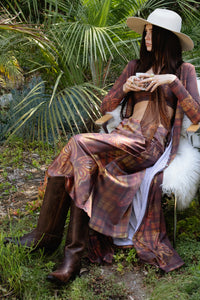 The Joni Monarch Midi Skirt