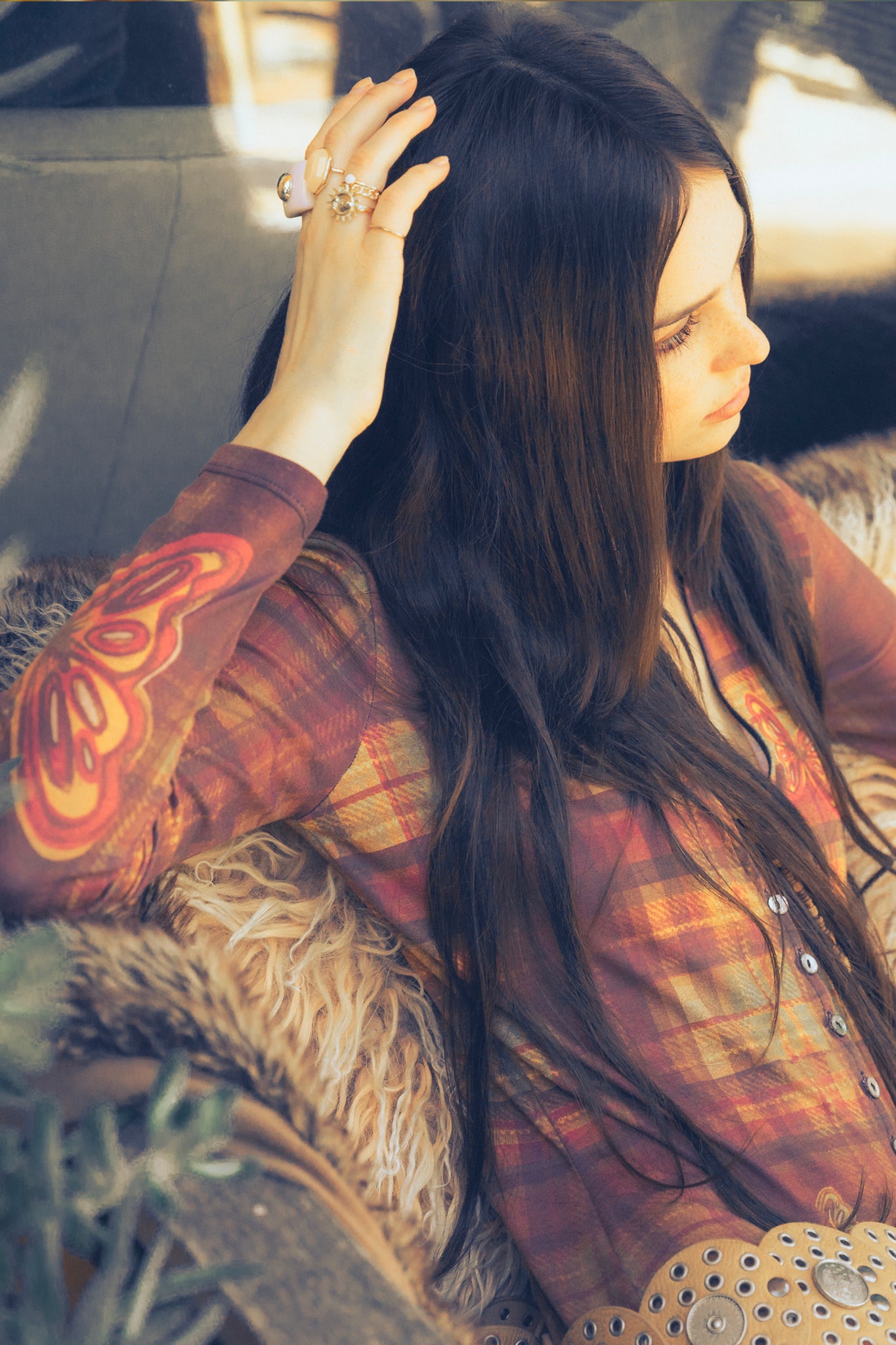 The Joni Monarch Granny Dress